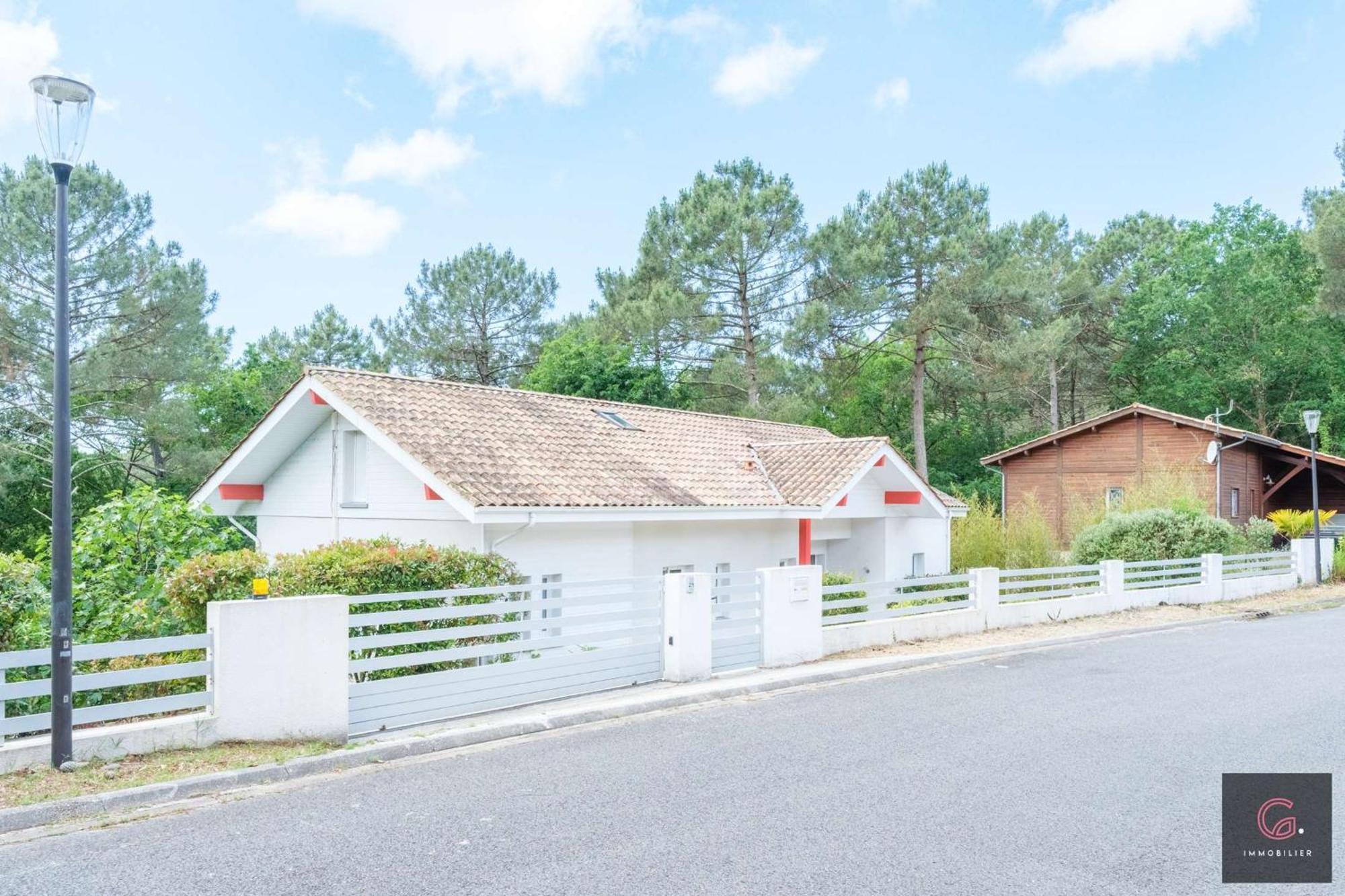 Villa Avec Piscine Pour 9 Personnes Au Golf De Biscarrosse Buitenkant foto